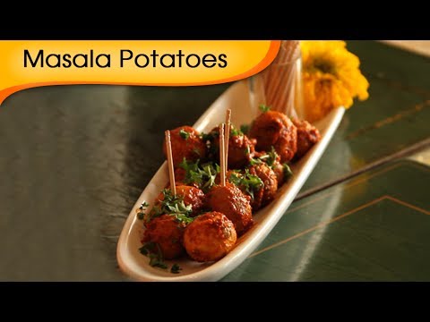 Masala Baby Potatoes | Party Starter For Thanksgiving | Recipe By Annuradha Toshniwal