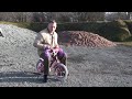 Jim Billinghurst out on his new christmas bike Jim Billinghurst out on his new christmas bike