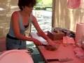 Preparing Vegetable cheese Crepes