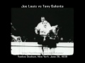 Joe Louis -vs- Tony “Two Ton” Galento 1939 (16mm Film Transfer)