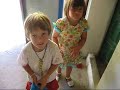 Jugando con los conejos