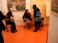 videos de NICO PILLININI ALLA MOSTRA DI ROBERTO PERINI