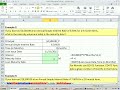 Excel 2010 Business Math 75: Simple Interest: Calculating Interest, Maturity Value&Maturity Date