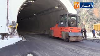 بجاية: استلام ازدواجية طريق أنفاق خراطة لفك الخناق المروري بالطريق الوطني 09