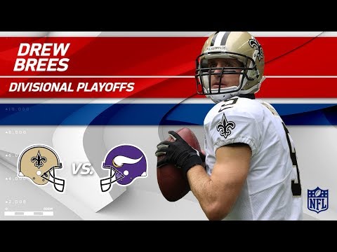 Video: Drew Brees' Gritty Performance w/ 3 TDs! | Saints vs. Vikings | Divisional Round Player HLs