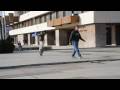 Skateboarders in Yambol Bulgaria Skateboarders in Yambol Bulgaria