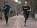 Tobi und Norman trainieren für Silvesterlauf