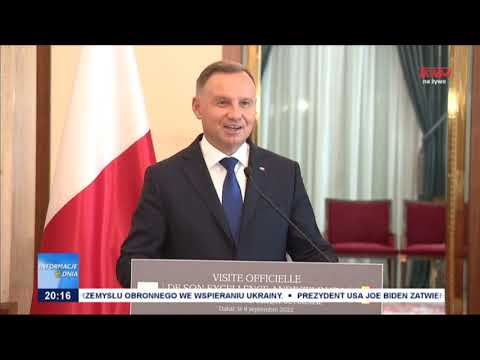 Współpraca w dziedzinie węglowodorów oraz wojna na Ukrainie tematami rozmowy prezydentów Polski i Senegalu