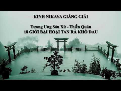 Kinh NIKAYA Giảng Giải - Tương Ưng Sáu Xứ - Thiền Quán - 18 Giới Bại Hoại Tan Rã Khổ Đau