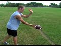 How to be a High School Punter : How to Kick a Football in One Step