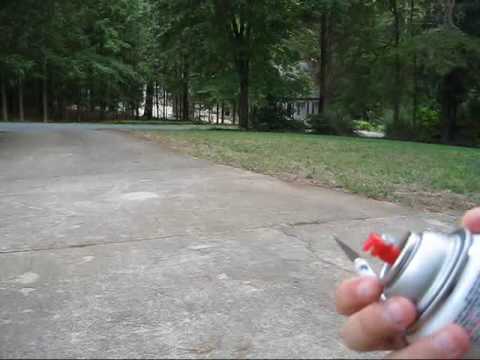 how to unclog a krylon spray paint can