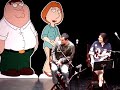 family guy live - stewie talking about brian\
