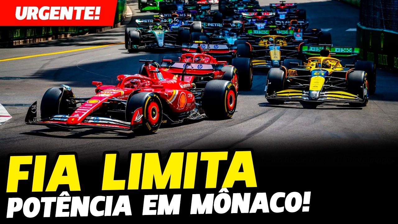 🚨URGENTE: FIA VAI CORTAR POTÊNCIA DOS MOTORES PARA O GP DE MÔNACO | FÓRMULA 1