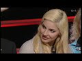 genevi�ve de fontenay et arianne dayer d�battent, dans l'�mission infrarouge de la tsr, de la mode de l'exhibitionnisme, des calendriers et publications de nus. jusqu'� ce que la pr�sidente du comit� miss france d�cide quitter le plateau...