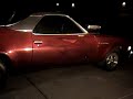 1973 El Camino supercharged w/Nitrous starting and revving on ebay NOW item # 180276195586
