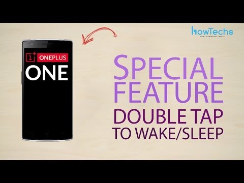 how to enable double tap to wake