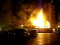incendio en la barraka de moratalaz