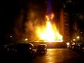 incendio en la barraka de moratalaz