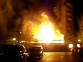 incendio en la barraka de moratalaz