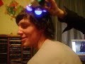 Hayden and Joe with a back vibrator