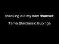 Matthias Dangel - new Tama Bubinga Drumset Grooves