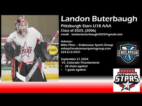 Landon Buterbaugh 2006 vs Colorado Thunderbirds