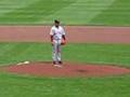 Daisuke Matsuzaka's first pitch in the majors