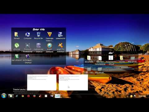 how to organize desktop icons
