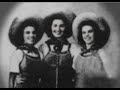THE DINNING SISTERS ~ ONCE IN A WHILE ~ 1950
