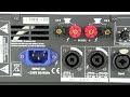 Click here to watch this video LD Systems DEEP² Series 2400X - PA Power Amp 2 x 1200 W 2 ohms