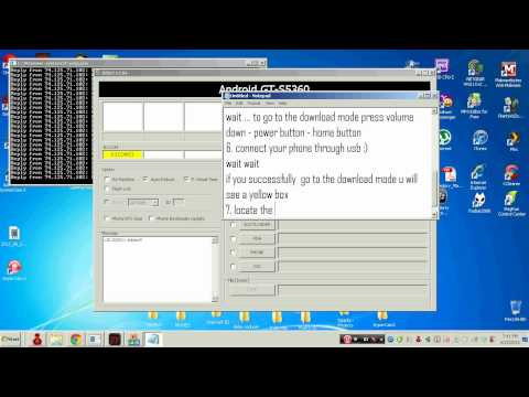 how to adjust screen resolution in galaxy y