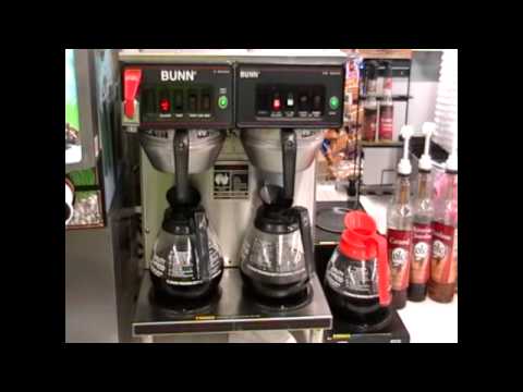 Scrapping a commercial coffee maker