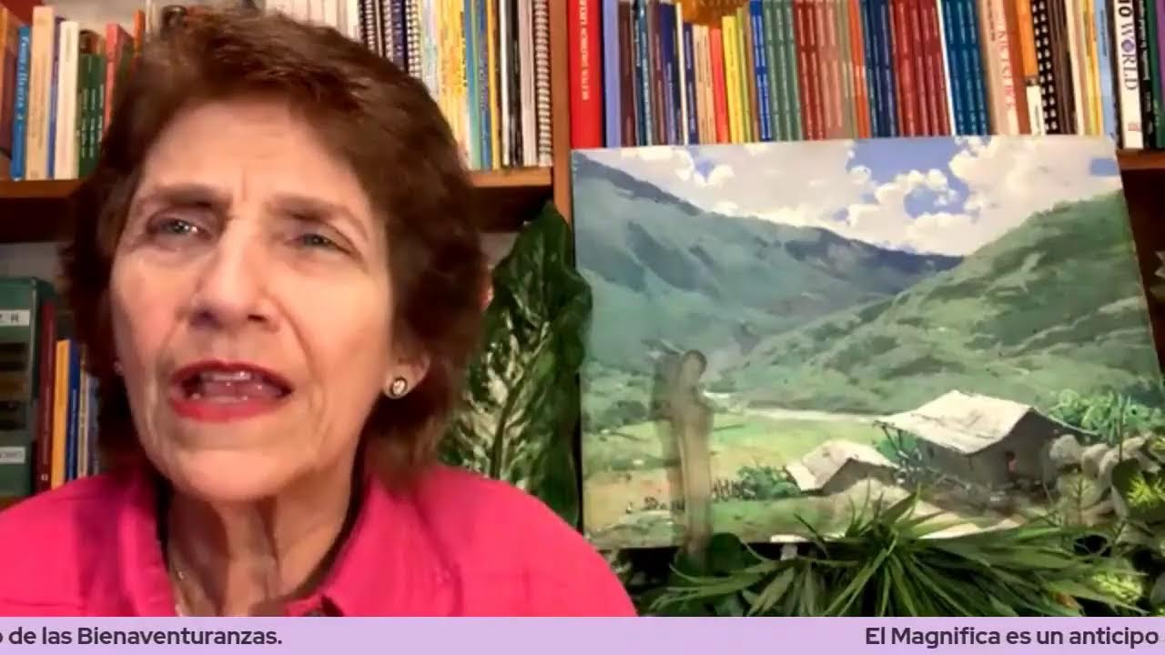 La Visitación de la Virgen Santísima a su prima Santa Isabel con María García de Fleury.