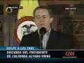 Alocución de Alvaro Uribe com motivo a muerte de Raul Reyes