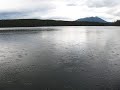 Rain on the lake