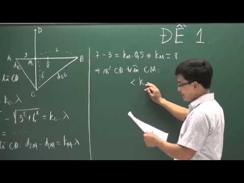 Bài giảng luyện đề số 1 (phần 1)