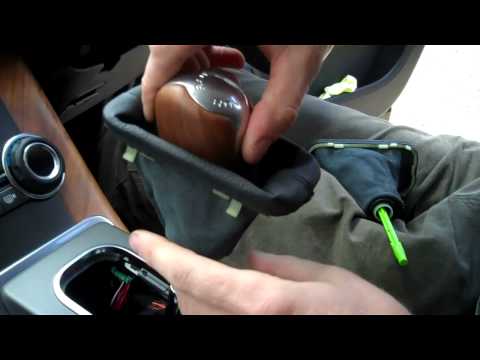 How to fit walnut gear knob to the Range Rover Sport 2010