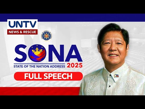 SONA FULL SPEECH: The 4th State of the Nation Address of Pres. Ferdinand Marcos Jr. | July 28, 2025