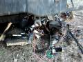 videos de Remains of 55 inch widescreen HD TV after getting hit by car