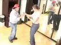 Rueda de Casino Steps - Basic 1i Guapea in slow motion