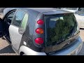 Smart Forfour 1.5 16V Sloopvoertuig (2004, Zwart)