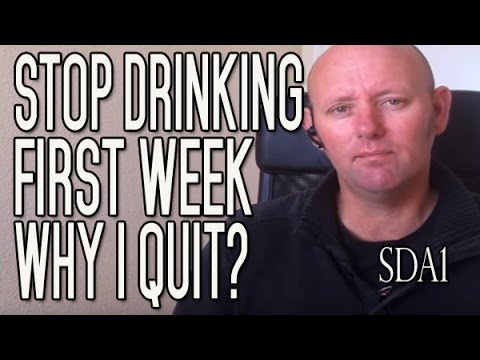 Stop Drinking Alcohol Week 1 – Giving Up Alcohol and Why I Quit