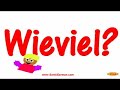 Learn German numbers, \"How much?\" + \"I\