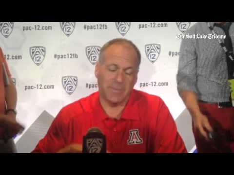Arizona coach Rich Rodriguez talks about importance of education and his opposition to paying colleg