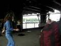 Kelley and Dr. Tee Dancing in London