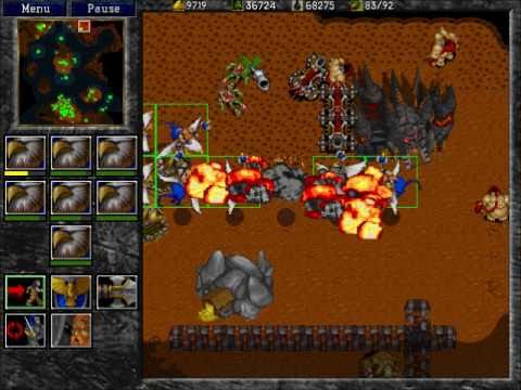 Warcraft 2: Tides of Darkness - Human Campaign Gameplay - Mission 13