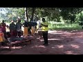 Spontaneous world music moment of Sax with the Timbilas of Zavala