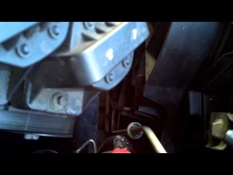 Radiator transmission line removal for 2000 Buick Regal… and for most W body vehicles.
