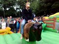 Koen op de rodeostier