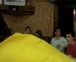 cena mondariz, edu abel y el suizo cantando xD